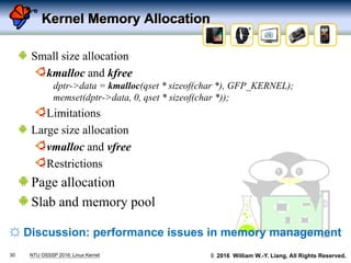 An introduction to the linux kernel and device drivers (NTU CSIE 2016. ...