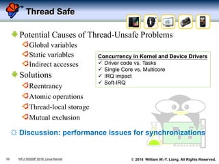 An introduction to the linux kernel and device drivers (NTU CSIE 2016. ...