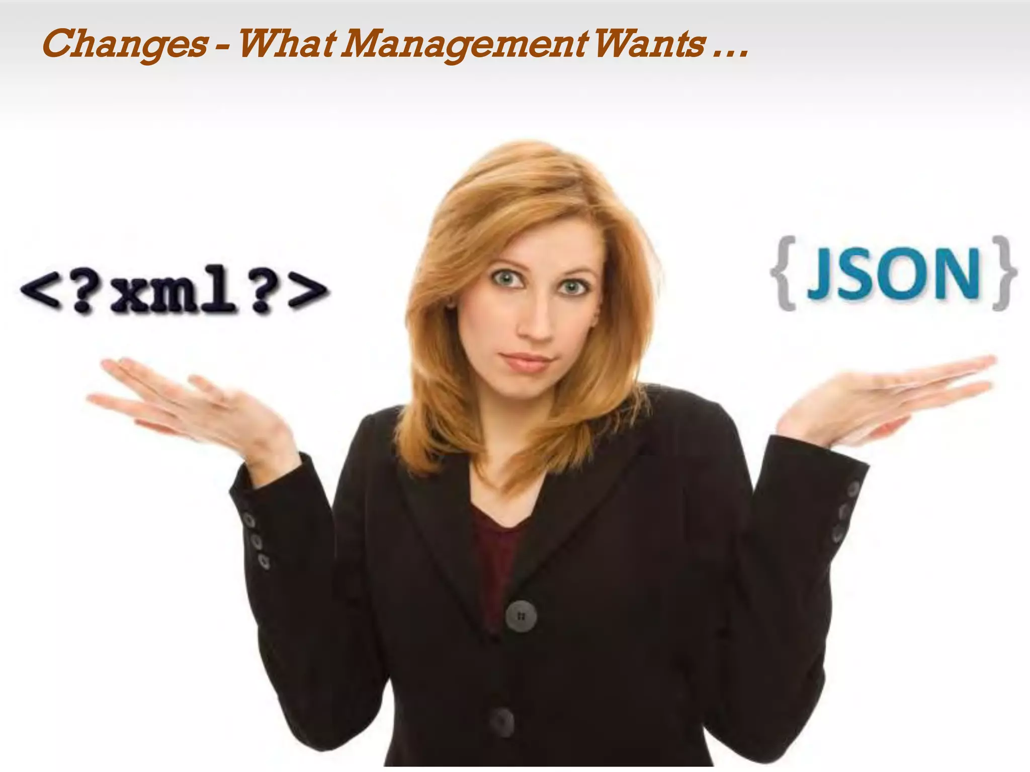 Changes - What ManagementWants …
 