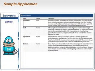 Sample Application
 