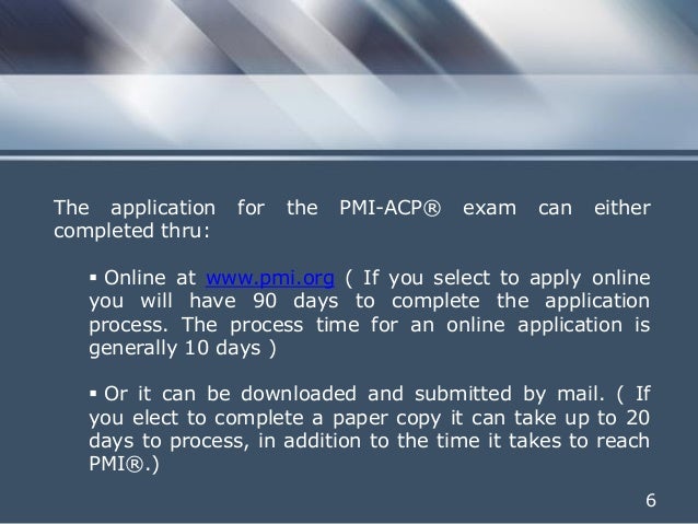 PMI-ACP Vorbereitung