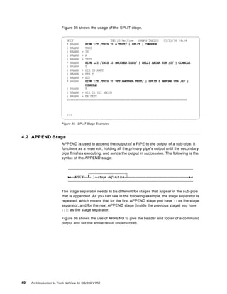 Netview Command Example An introduction to tivoli net view for os 390 v1r2 sg245224 | PDF