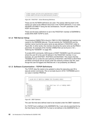 Netview Command Example An introduction to tivoli net view for os 390 v1r2 sg245224 | PDF