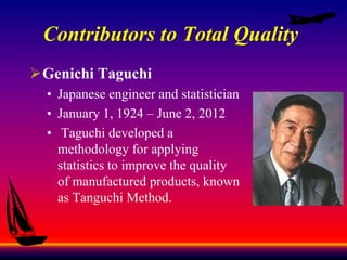 An introduction to tqm | PPTX