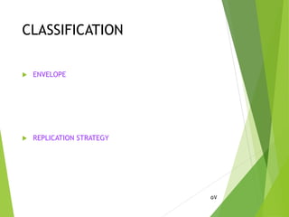 CLASSIFICATION
 ENVELOPE
 REPLICATION STRATEGY
57
 