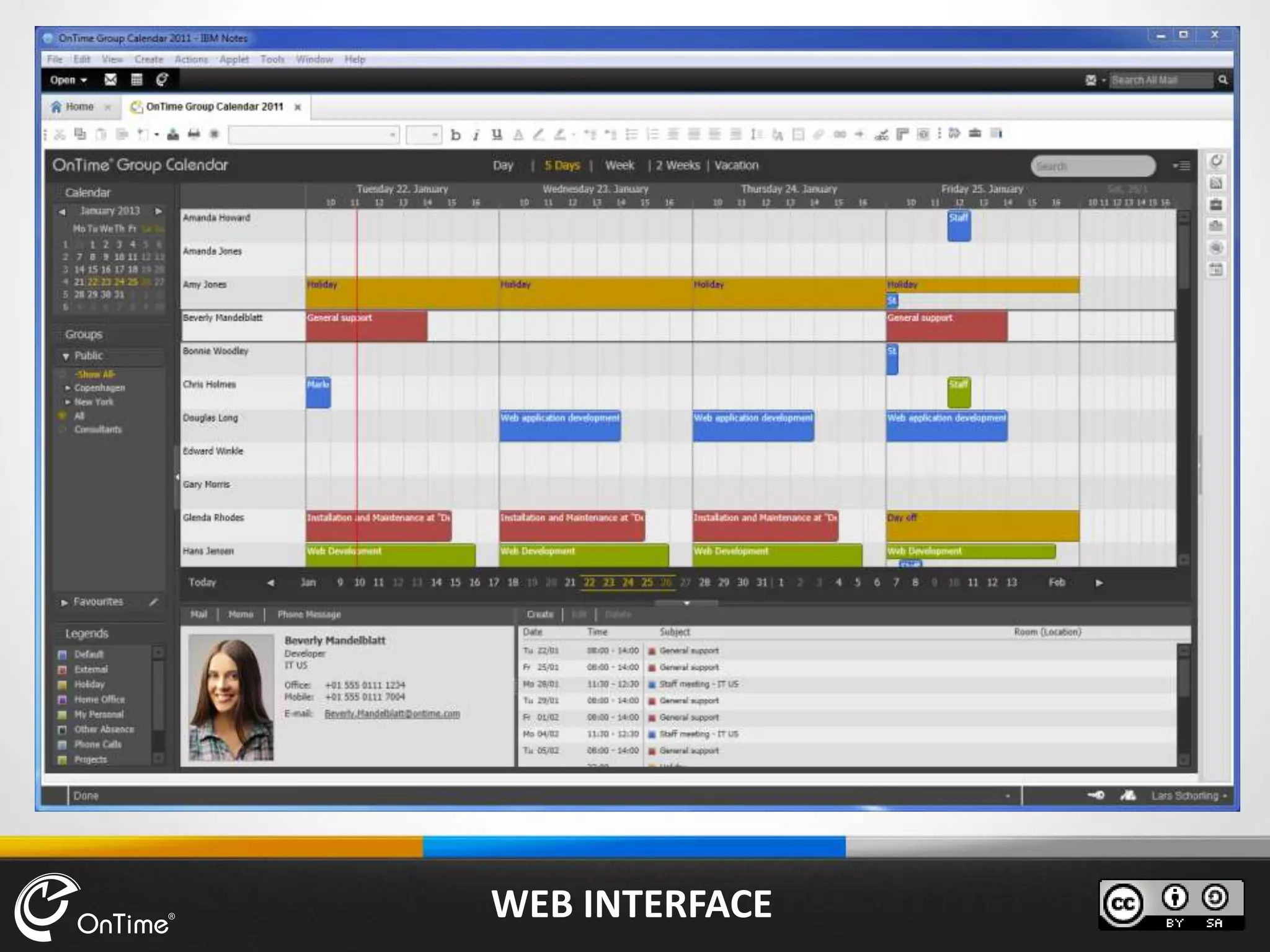 WEB INTERFACE
 