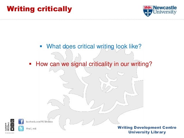 Master level writing