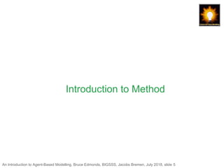 An Introduction to Agent-Based Modelling | PPT