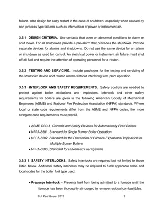 Introduction to Boiler Control Systems | PDF
