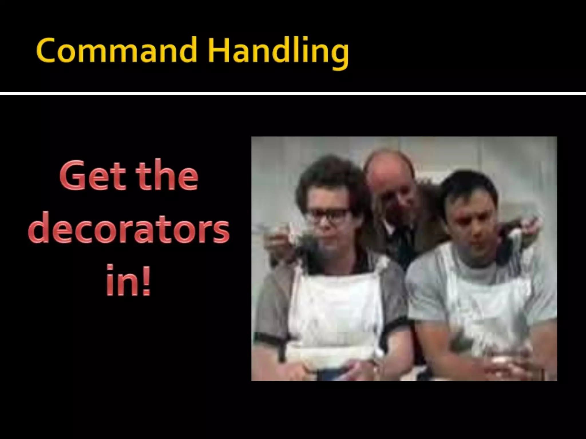 ChangeCommand-Query Separation PrincipleFunctions should not produce abstract side effectsFrom: Object-Oriented Software Construction, 2nd Edition by Bertrand Meyer