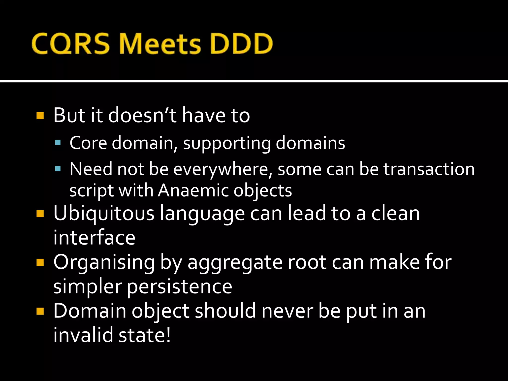 Command-Query Separation PrincipleAsking a question should not change the answerFrom: Object-Oriented Software Construction, 2nd Edition by Bertrand Meyer