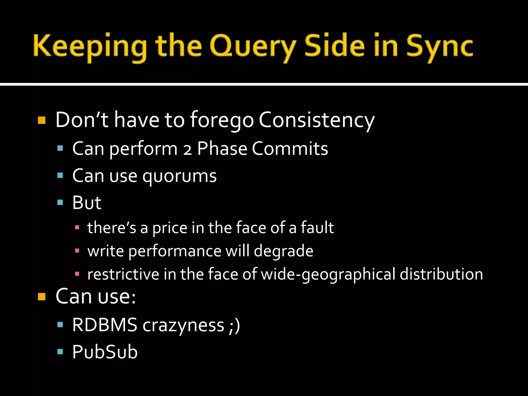 Clearly represent client intent