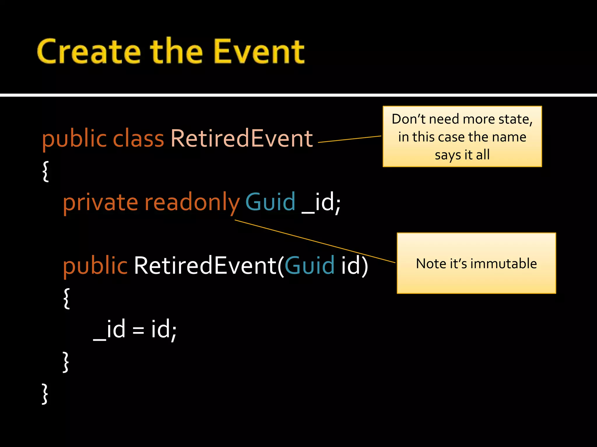 Intentful UIUses the query infrastructureFor displayFor decision supportShould be a pit of successCommands should succeedWill contain logic, is typically rich