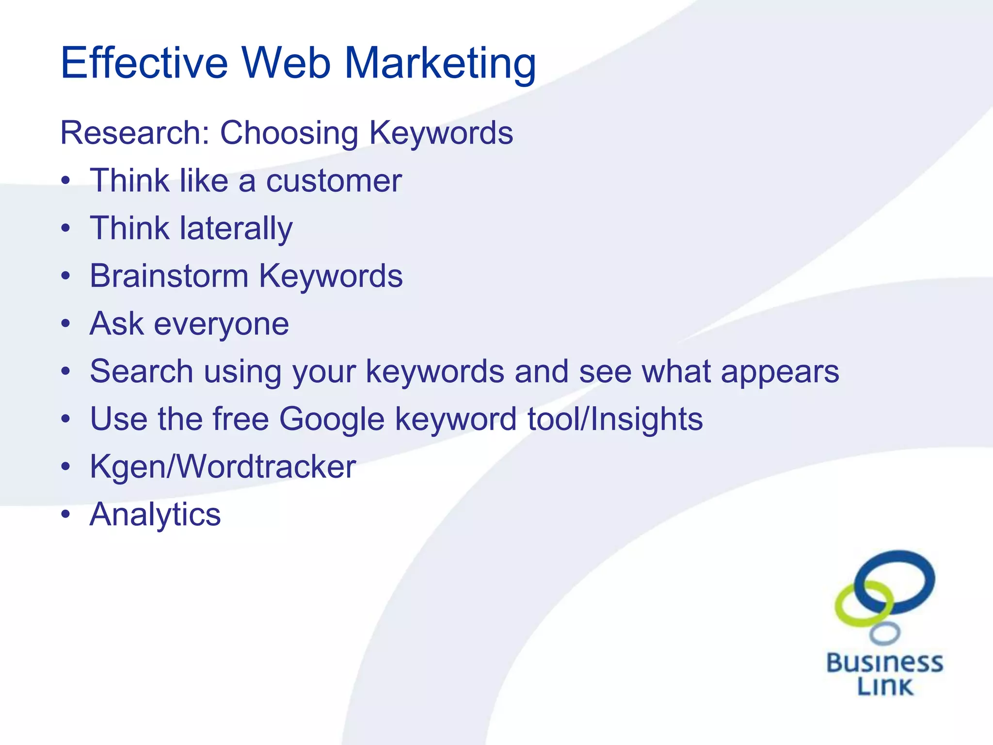 73% of British home have Broadband and 30% of users access the web from their phones.