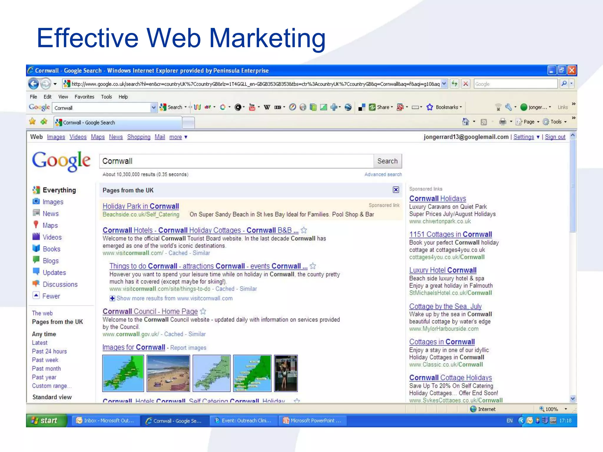 How do they find your site?