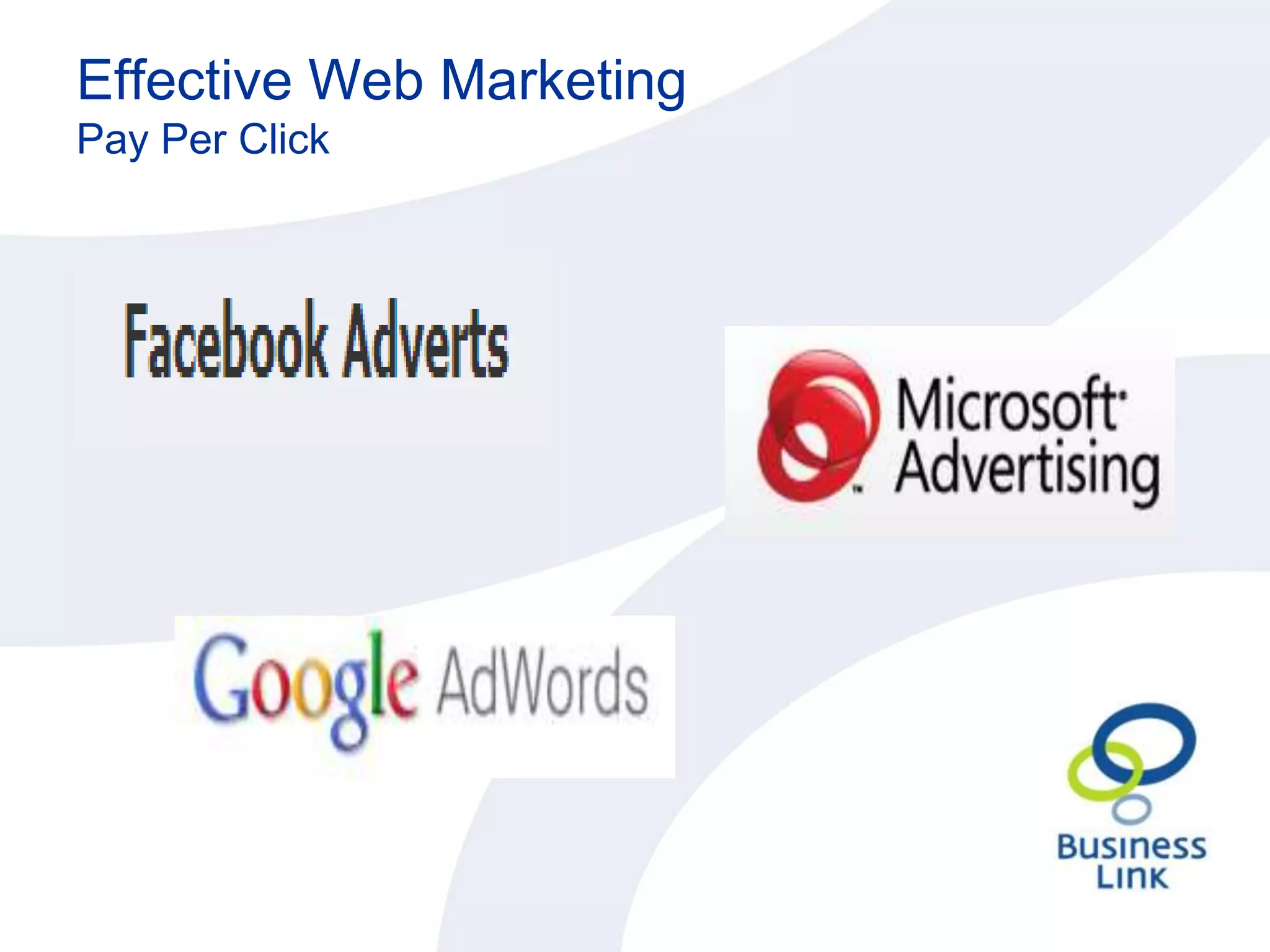  Plenty of free tools to help market your business. Why should I be on the first page?50% of searchers do not go past the first page