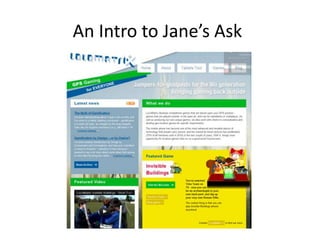 An Intro to Jane’s Ask
 