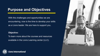 An Introduction to Lions Learning Center PPT | PPTX