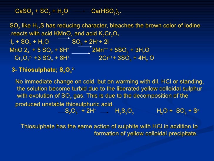 What is the name of Ca(HSO3)2?