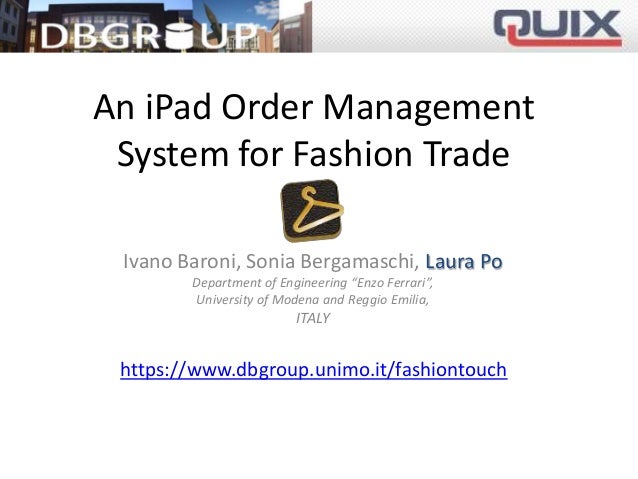 Trade order management system definition