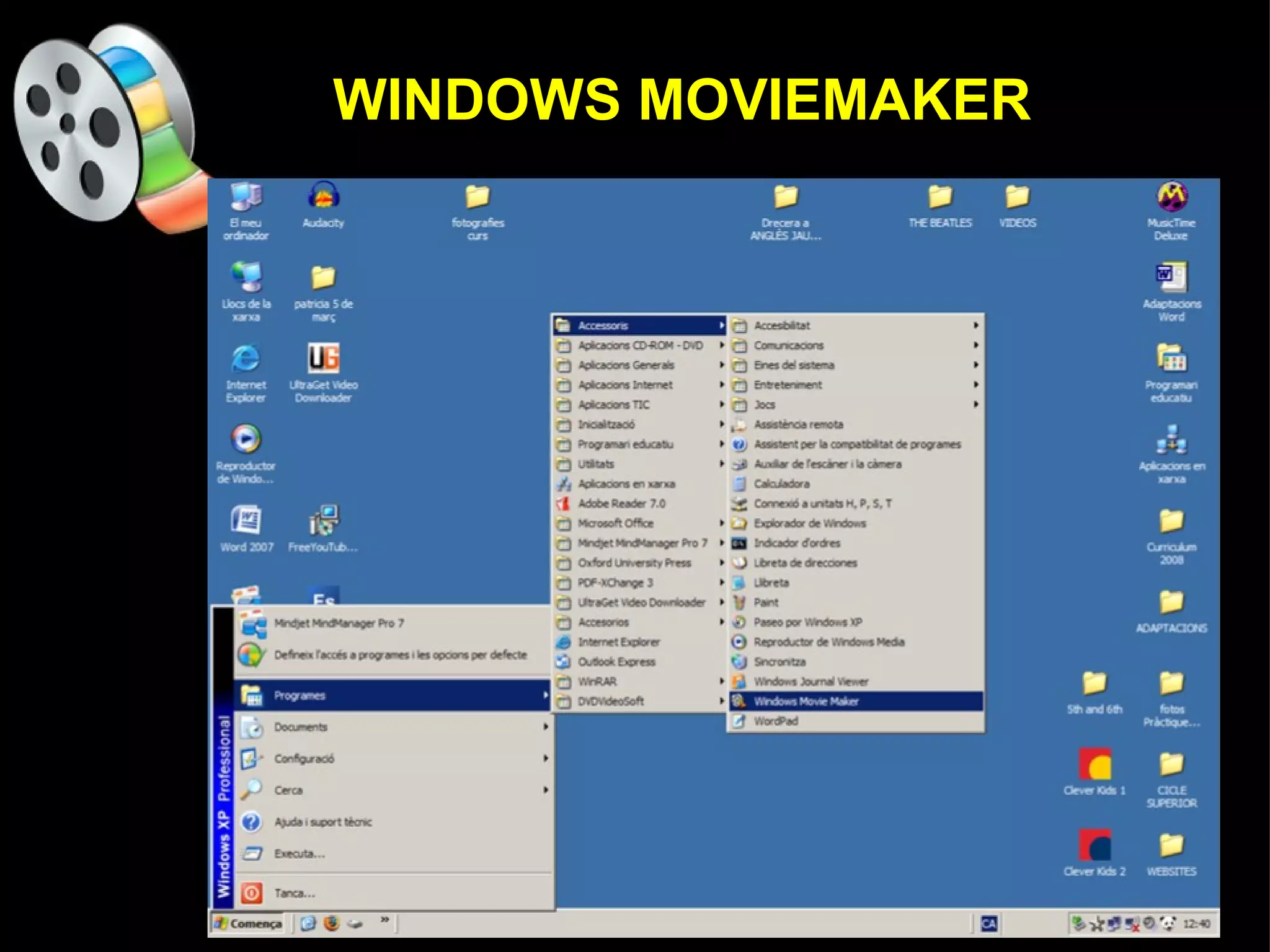 WINDOWS MOVIEMAKER 