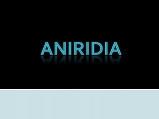 aniridia 
