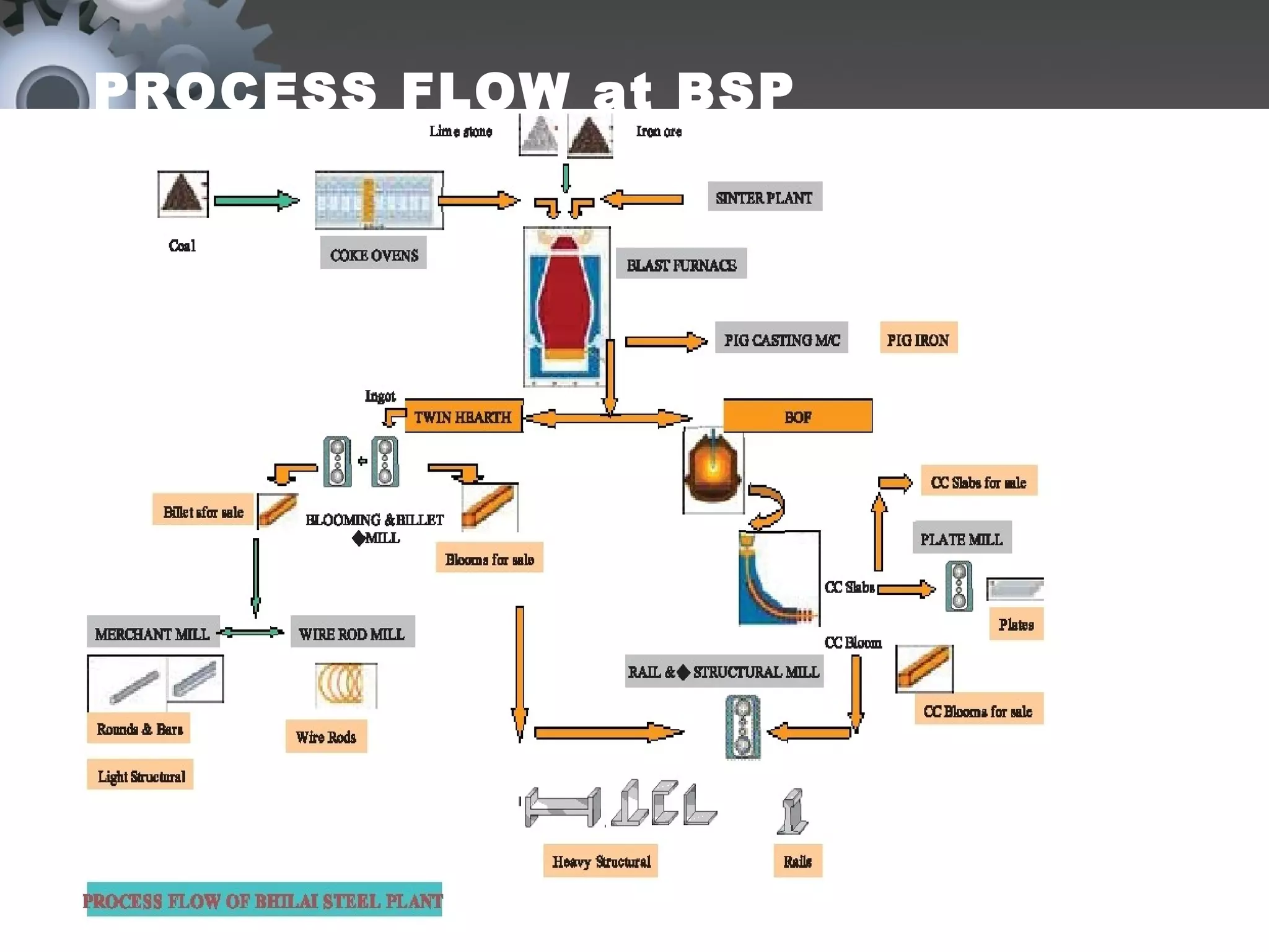 PROCESS FLOW at BSP
10
 