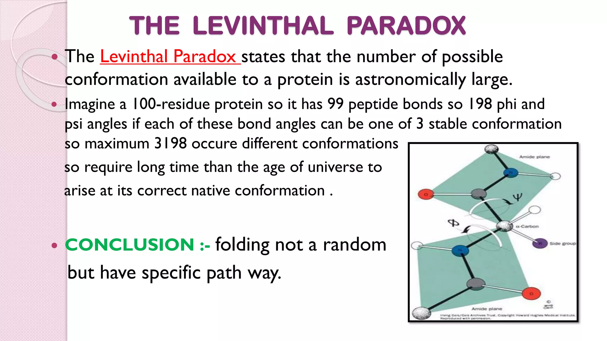 Protein Folding-biophysical and cellular aspects, protein denaturation ...
