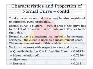 Building Normal Curve the normal curve | PPTX