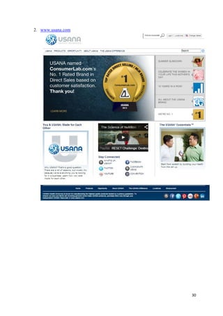 2. www.usana.com

30

 