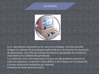 Motivar la vivencia de experiencias, el tutor no genera interacción.