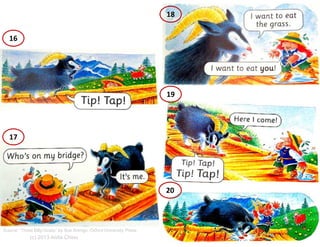 18
16

19

17

20

Source: “Three Billy-Goats” by Sue Arengo, Oxford University Press,

(c) 2013 Anita Chiou

34

 