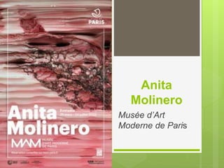 Anita
Molinero
Musée d’Art
Moderne de Paris
 
