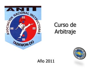 Curso de Arbitraje Año 2011 