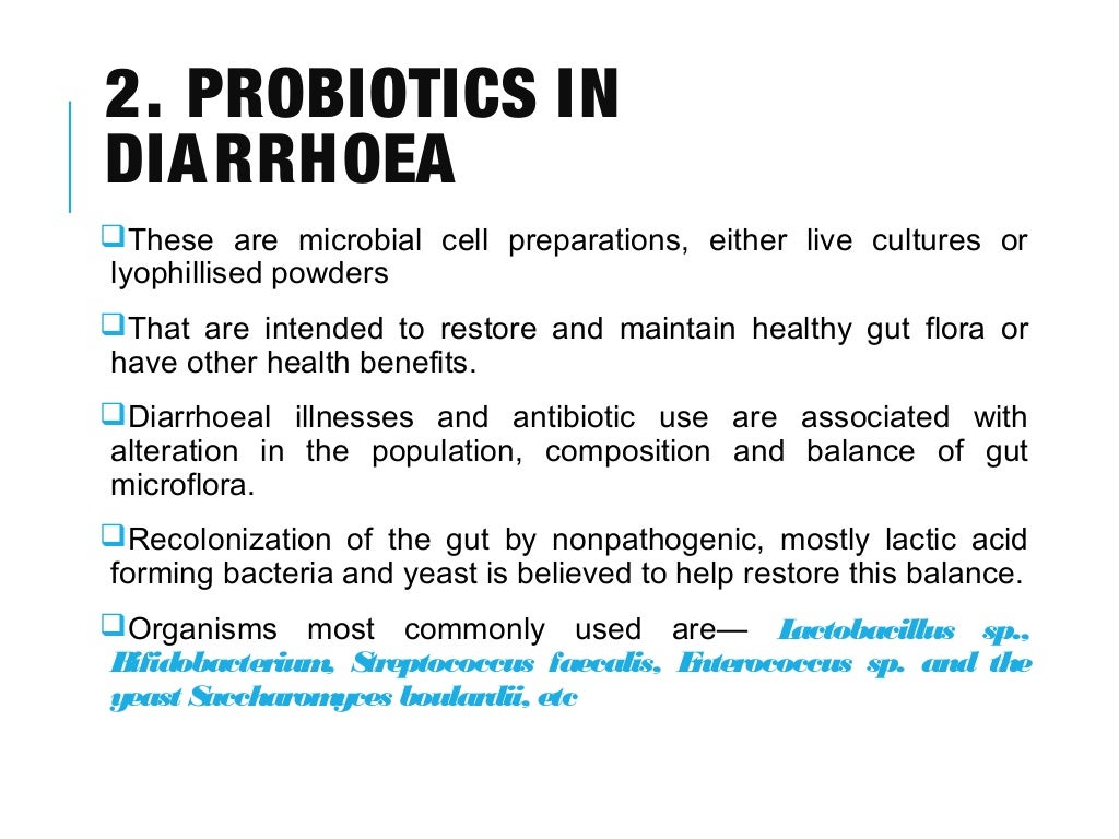 Pharmacology of antidiarrheal drugs