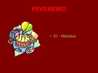 FEVEREIRO 01 - Marialva 