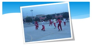 PRACTICANDO DEPORTES EN LA NUEVA LOZA DEPORTIVA
 