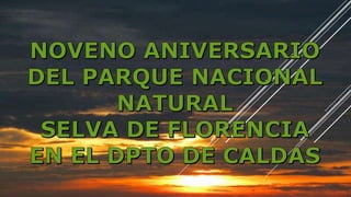 NOVENO ANIVERSARIO DEL P.N.N.S.F