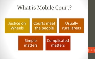 [ICDR2017] Mobile Courts in Various Jurisdictions | PDF