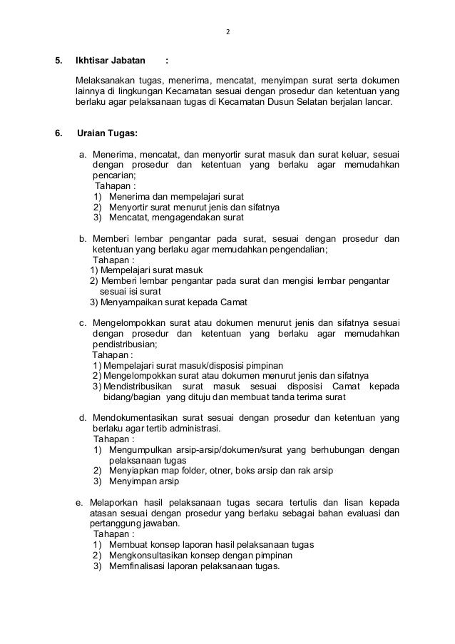 Anjab Administrasiumum