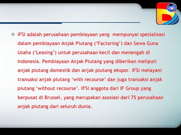 Contoh Kasus Anjak Piutang Dan Penyelesaiannya Barisan Contoh