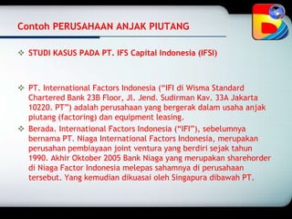 Anjak piutang | PPTX