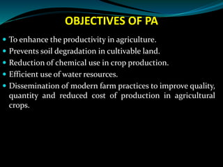 Precision Agriculture- By Anjali Patel (IGKV Raipur, C.G) | PPTX