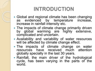 Effect of Climate Change - By Anjali Patel (IGKV Raipur, C.G) | PPTX