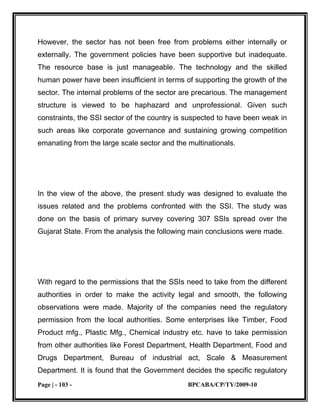 small scale industries 