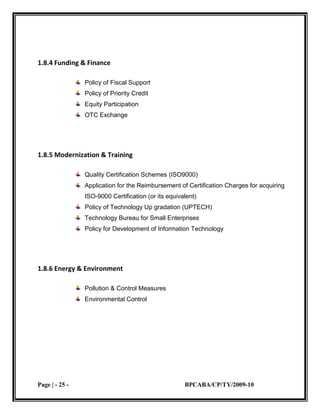 small scale industries 
