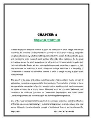 small scale industries 