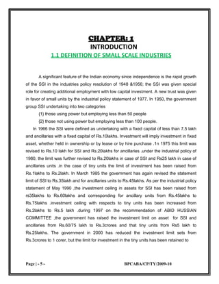 access to modern management practices and skill up gradation through appropriate training facilities;