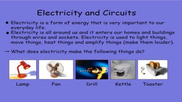 Electricity and Electric Circuit | PPTX
