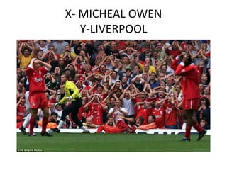 X- MICHEAL OWENY-LIVERPOOL